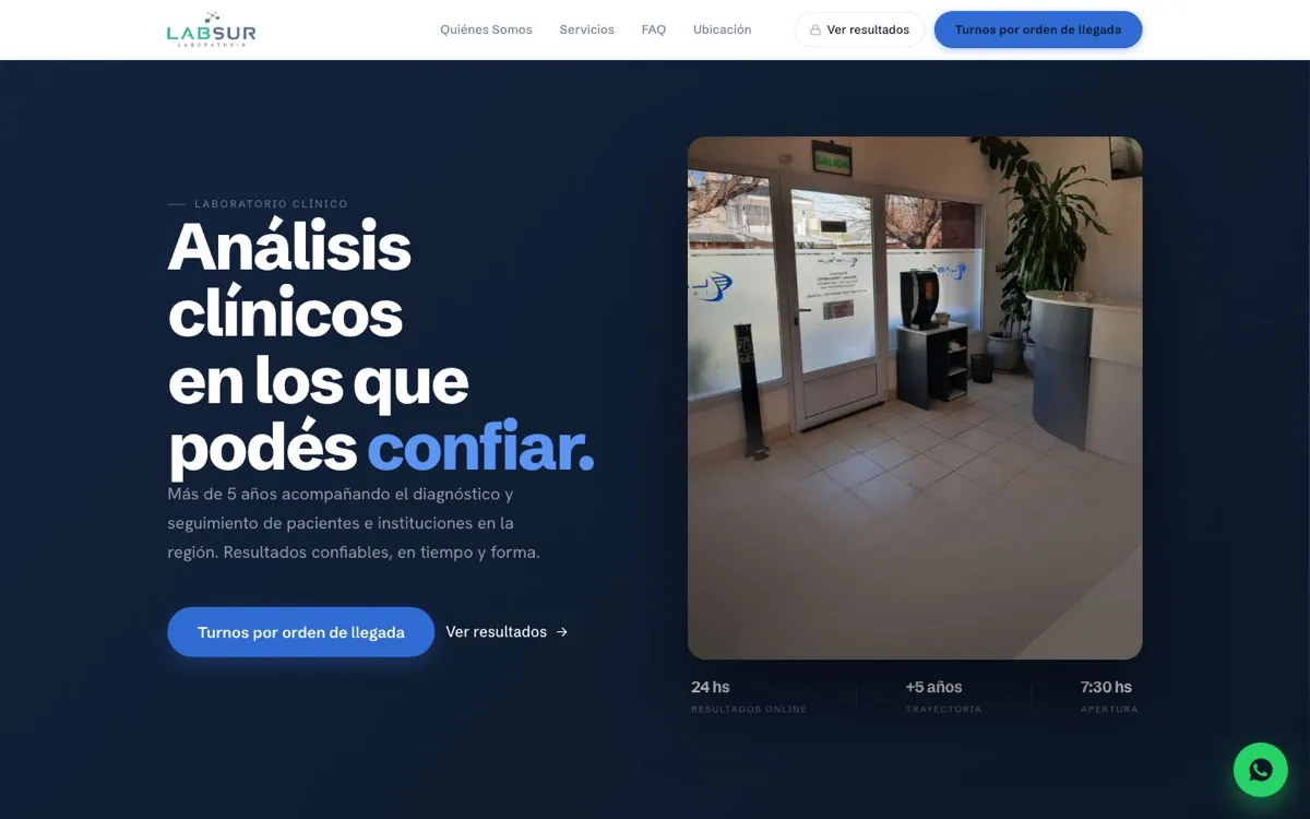 LabSur — portal del paciente